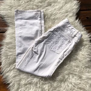 Tory Burch Cropped Slim Boot Size 25